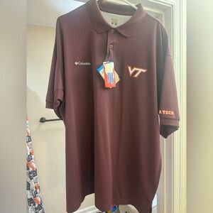 Columbia Men's Maroon VT Polo